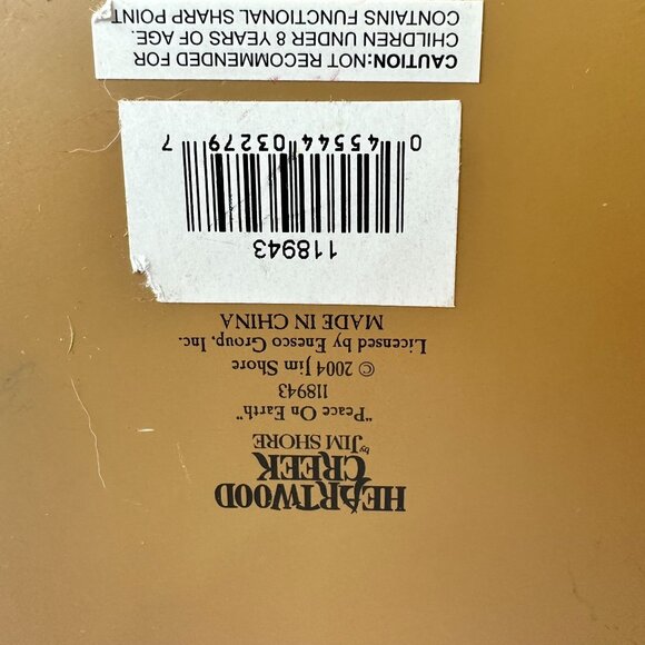 Jim Shore Heartwood Creek Angel Figurine On Book Stand 118943 - Picture 5 of 5